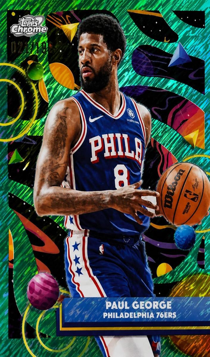 2025 Paul George [Aqua Equinox Refractor] #109