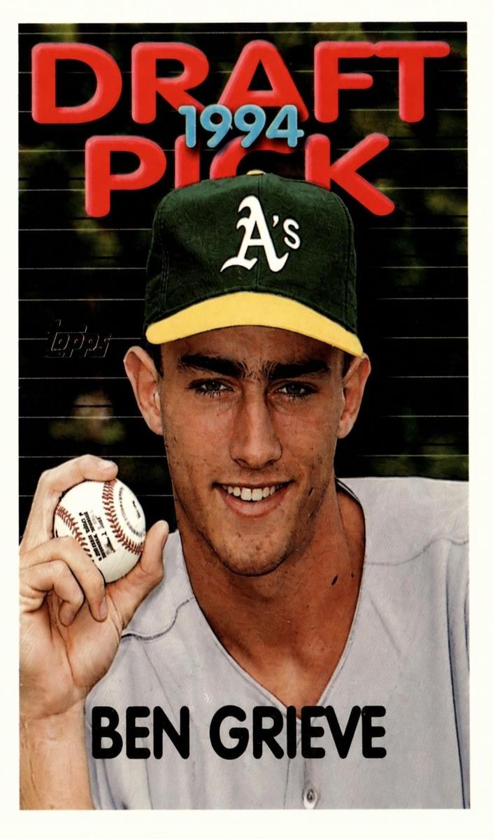 1995 Topps Ben Grieve #212 card