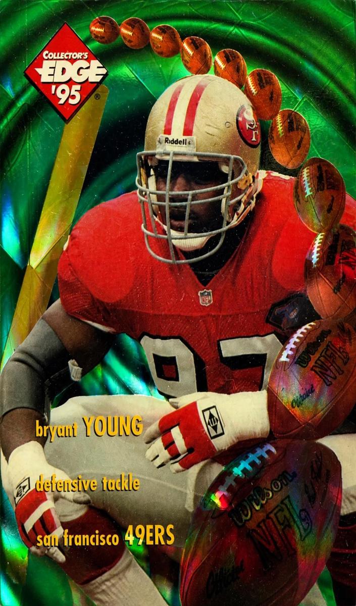 1995 Collector's Edge Bryant Young #31 card