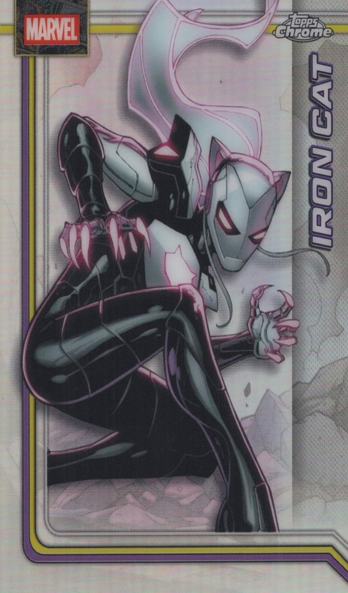 2026 Iron Cat [Storm's Black Lightning Refractor] #127