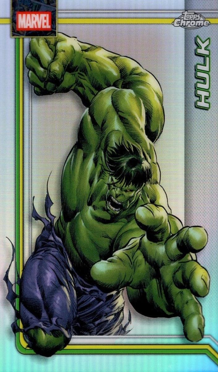2026 Hulk [Red Wave Refractor] #50