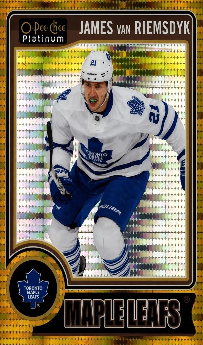 2014 O-Pee-Chee Platinum James van Riemsdyk #41 card