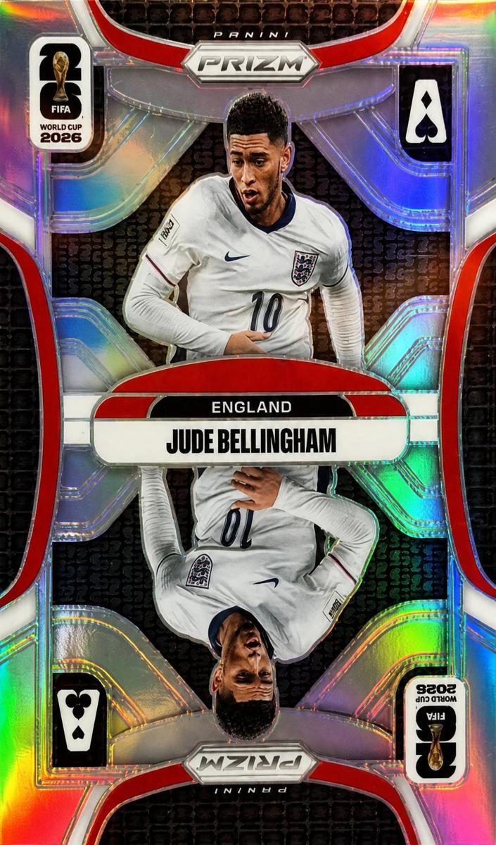 2026 Panini Prizm FIFA World Cup Jude Bellingham [Silver] #23 card