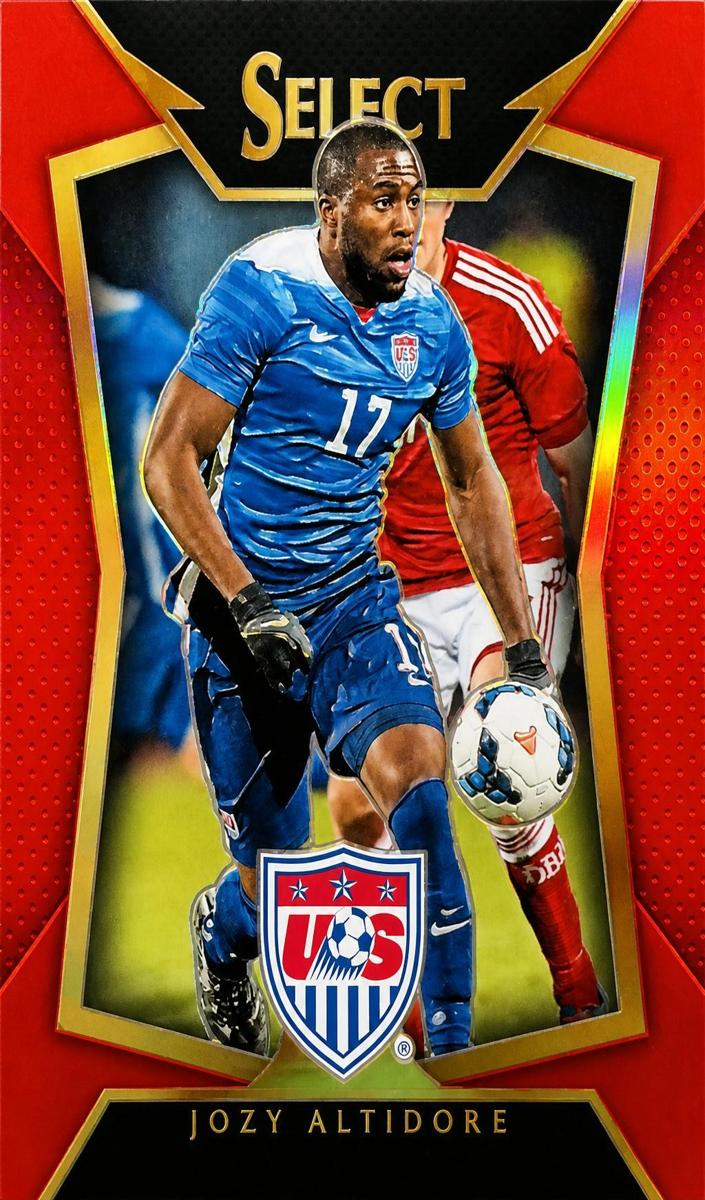 2015 Panini Select Jozy Altidore [Red] #17 card