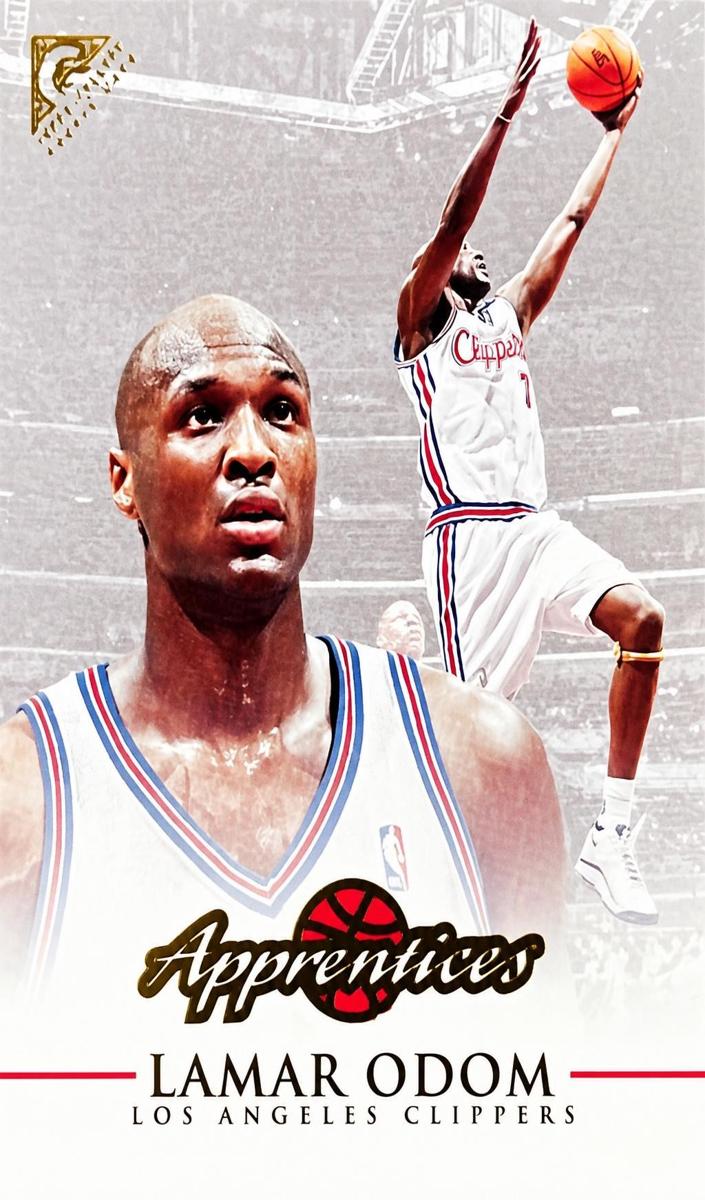 1999 Topps Gallery Lamar Odom #126 card