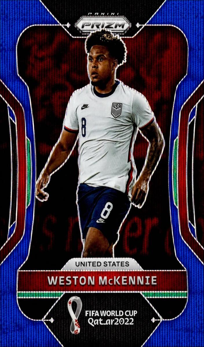 2022 Weston McKennie [Prizms Blue Wave] #209
