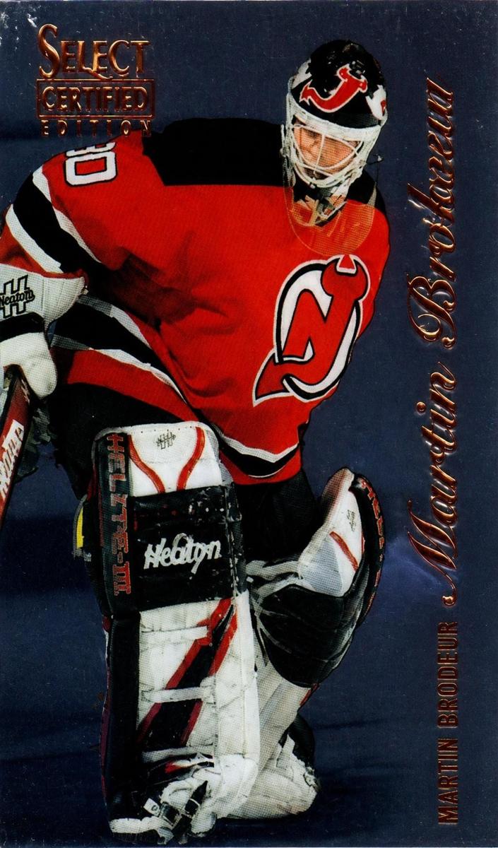 1996 Martin Brodeur [Mirror Red] #6