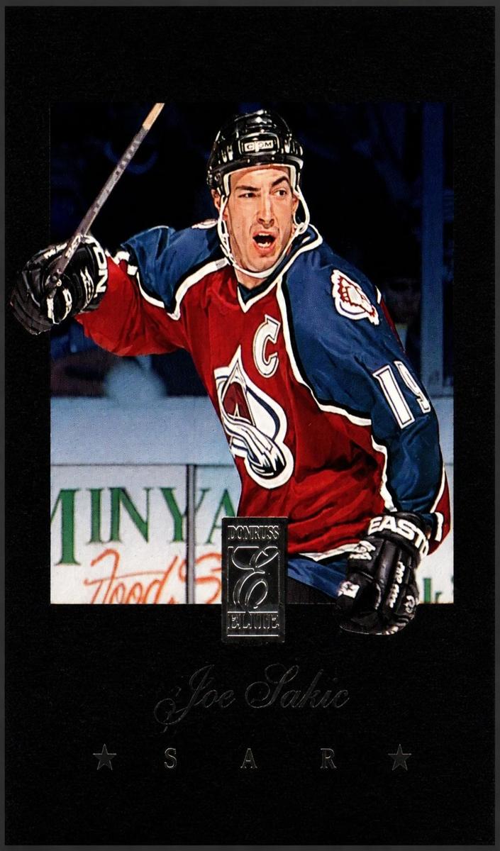 1995 Joe Sakic [Die-Cuts Uncut] #16