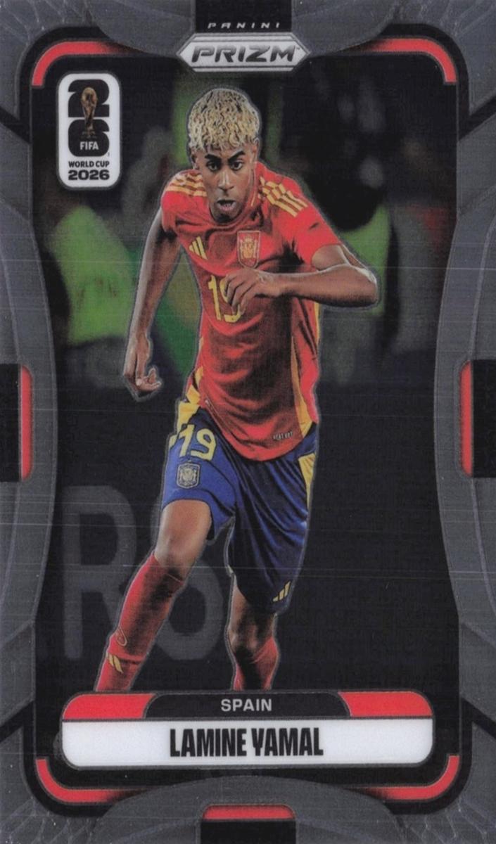 Lamine Yamal 2026 Prizm World Cup card