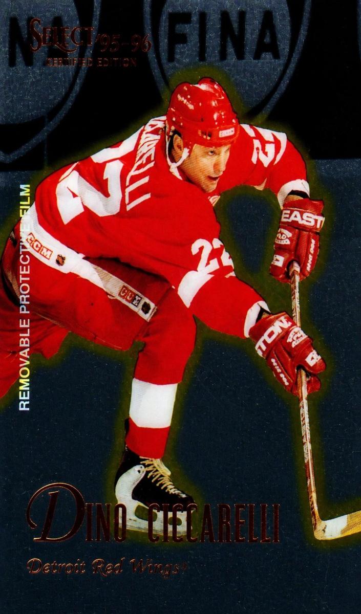 1995 Select Certified Dino Ciccarelli #102 card
