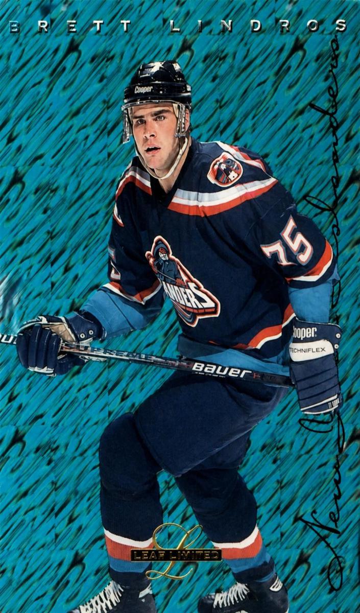 1995 Brett Lindros #86