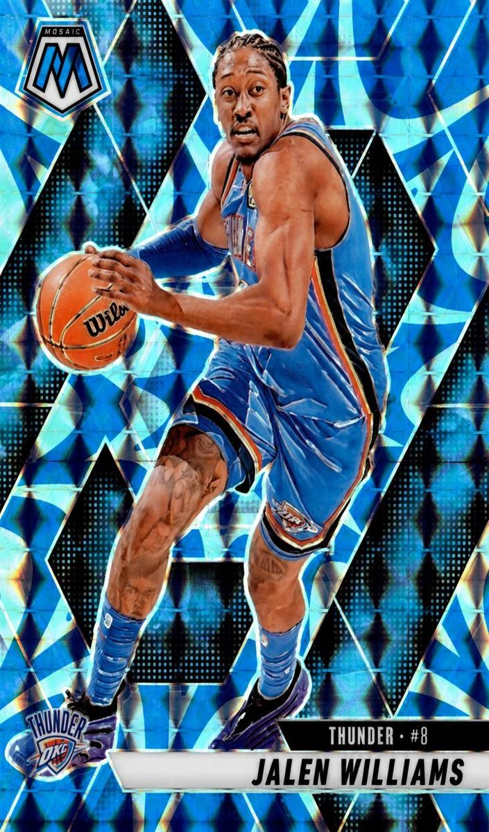 Jalen Williams 2024 Mosaic Basketball card