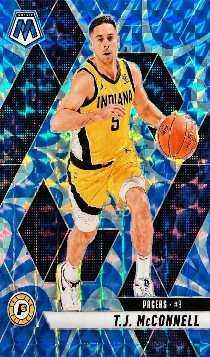 T.J. McConnell 2024 Mosaic Basketball card