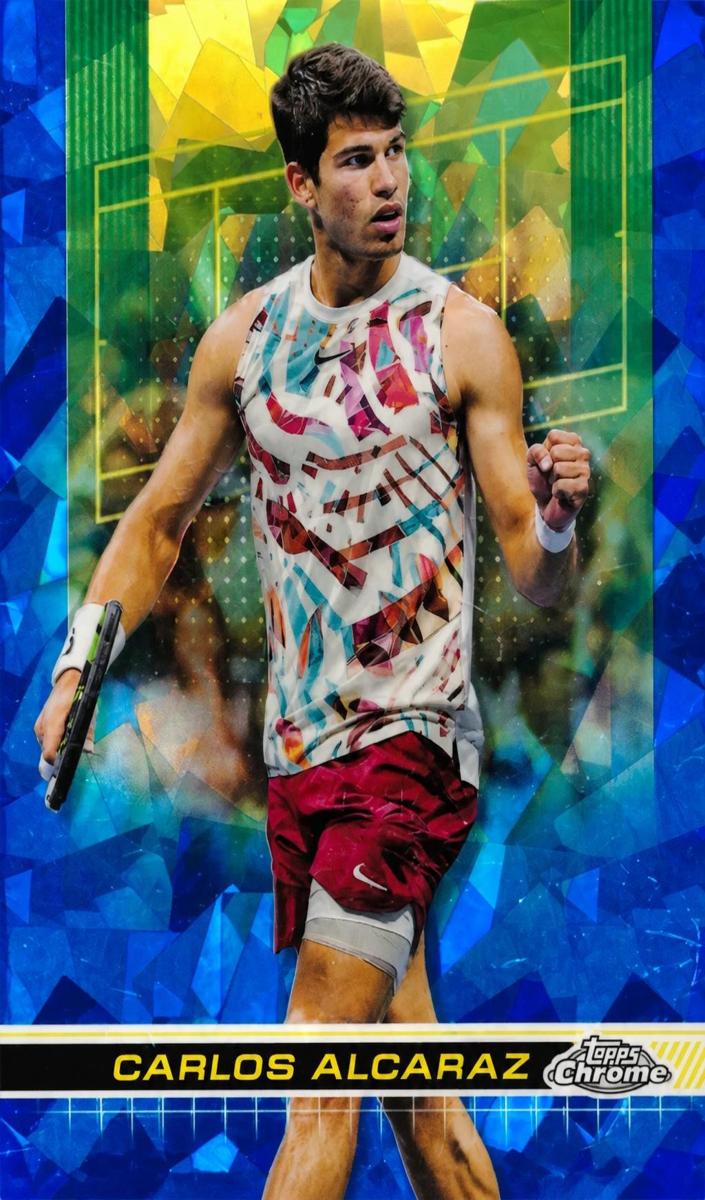 Carlos Alcaraz - 2024 Topps Chrome Sapphire Tennis