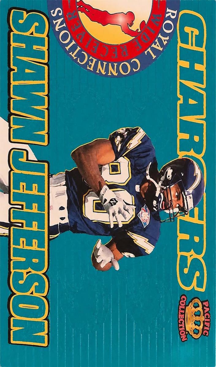1995 Shawn Jefferson [Blue Holofoil] #RC-9b