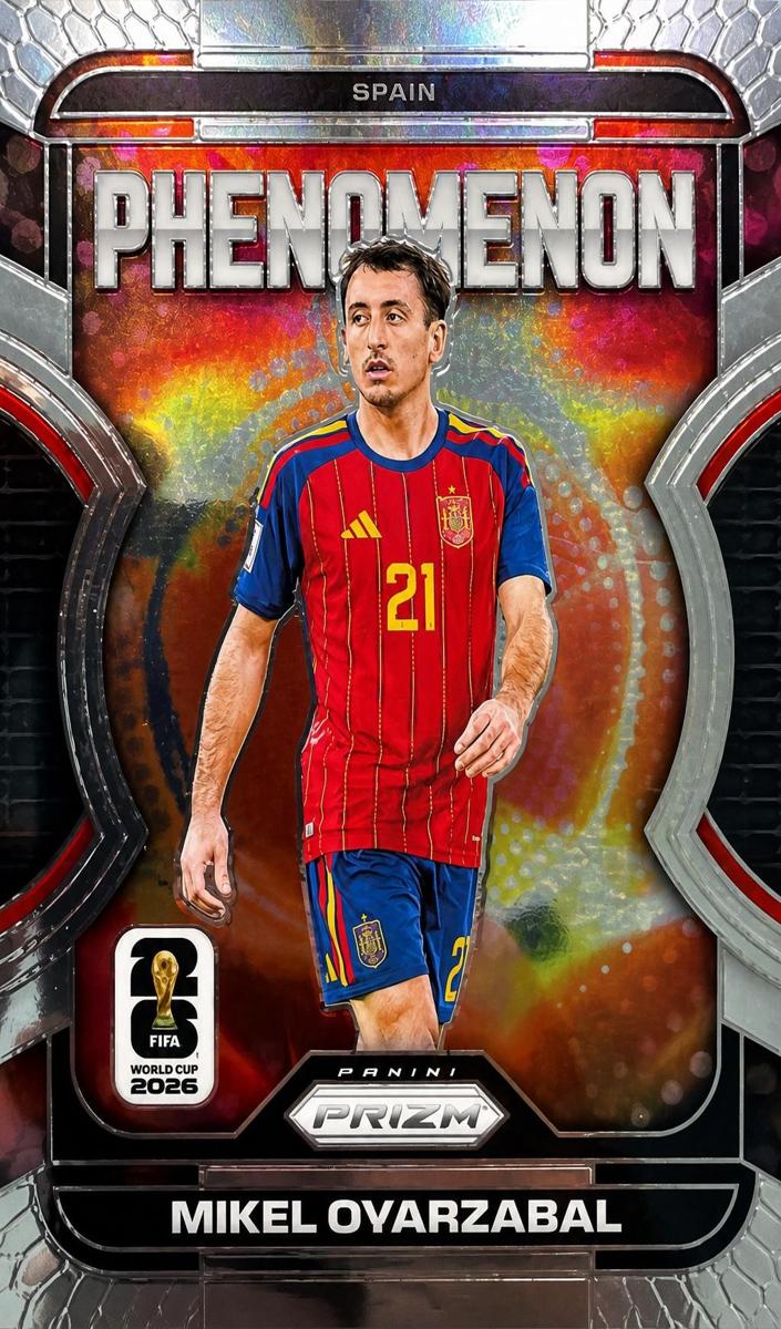 2026 Panini Prizm FIFA World Cup Mikel Oyarzabal #8 card