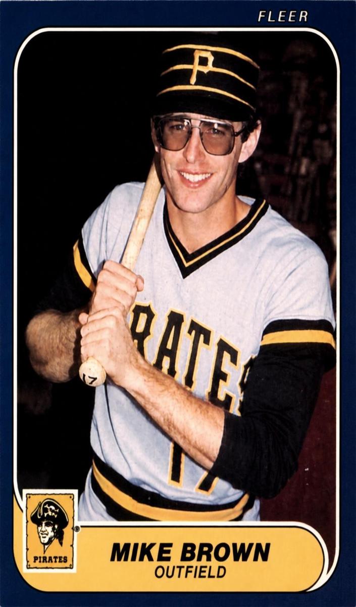 1986 Mike Brown #605