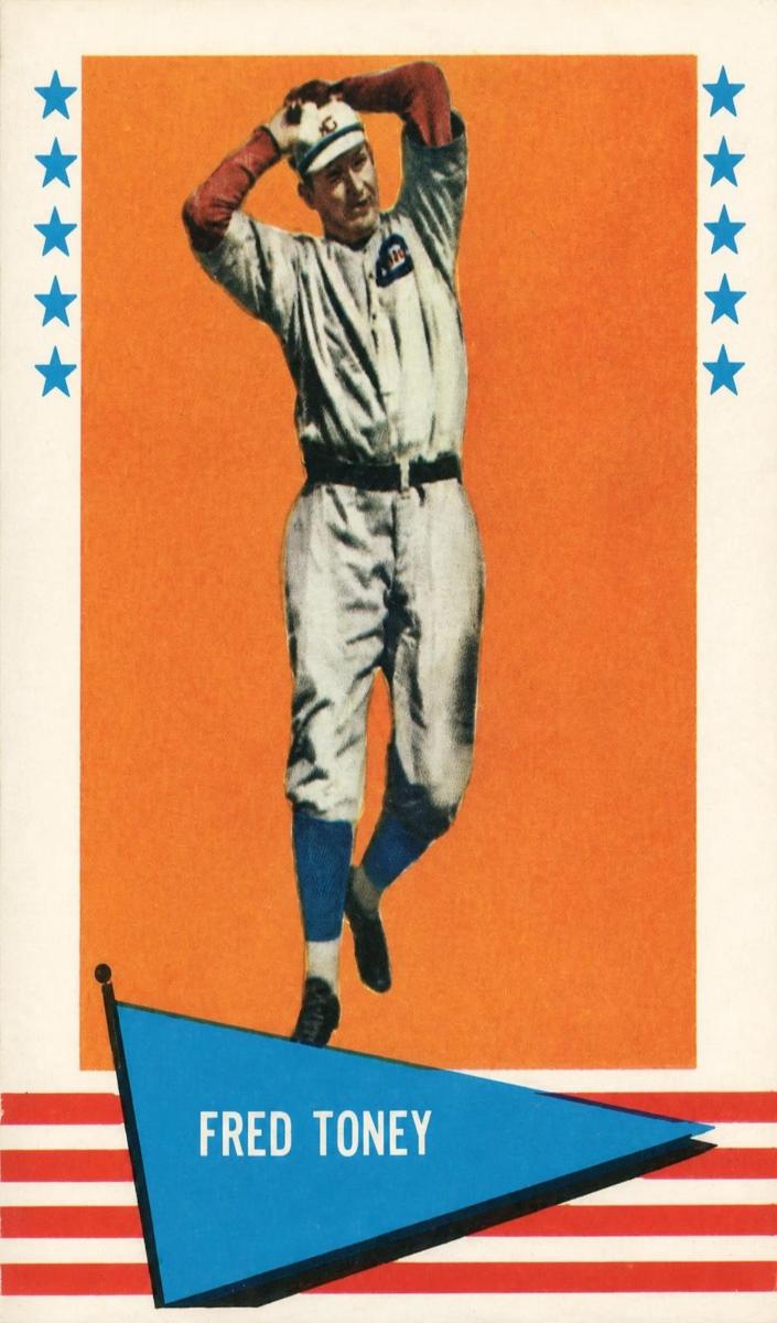 1961 Fred Toney #80