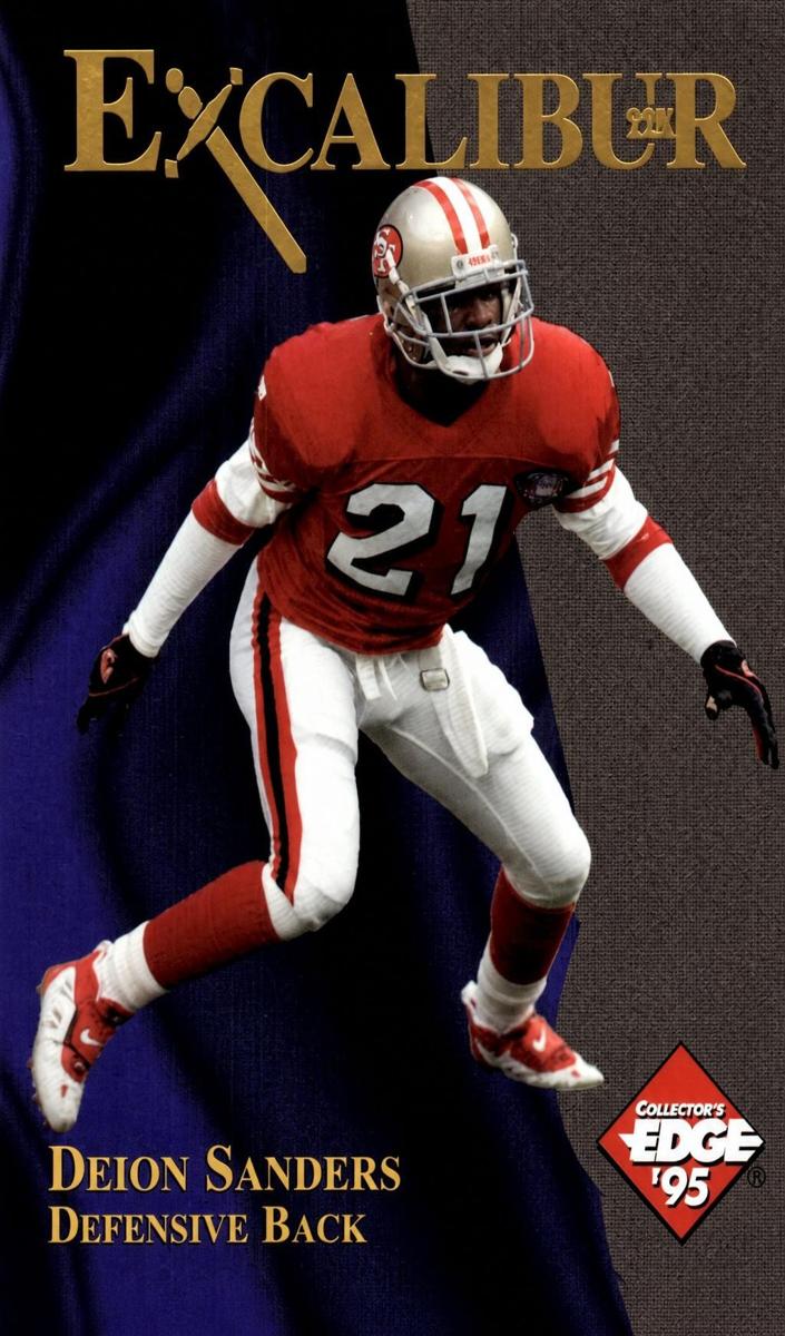 1995 Deion Sanders [Sword and Stone Silver] #22
