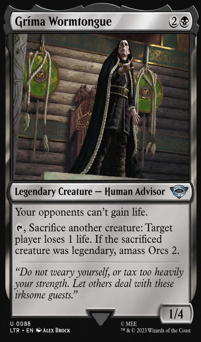 2023 Grima Wormtongue #88