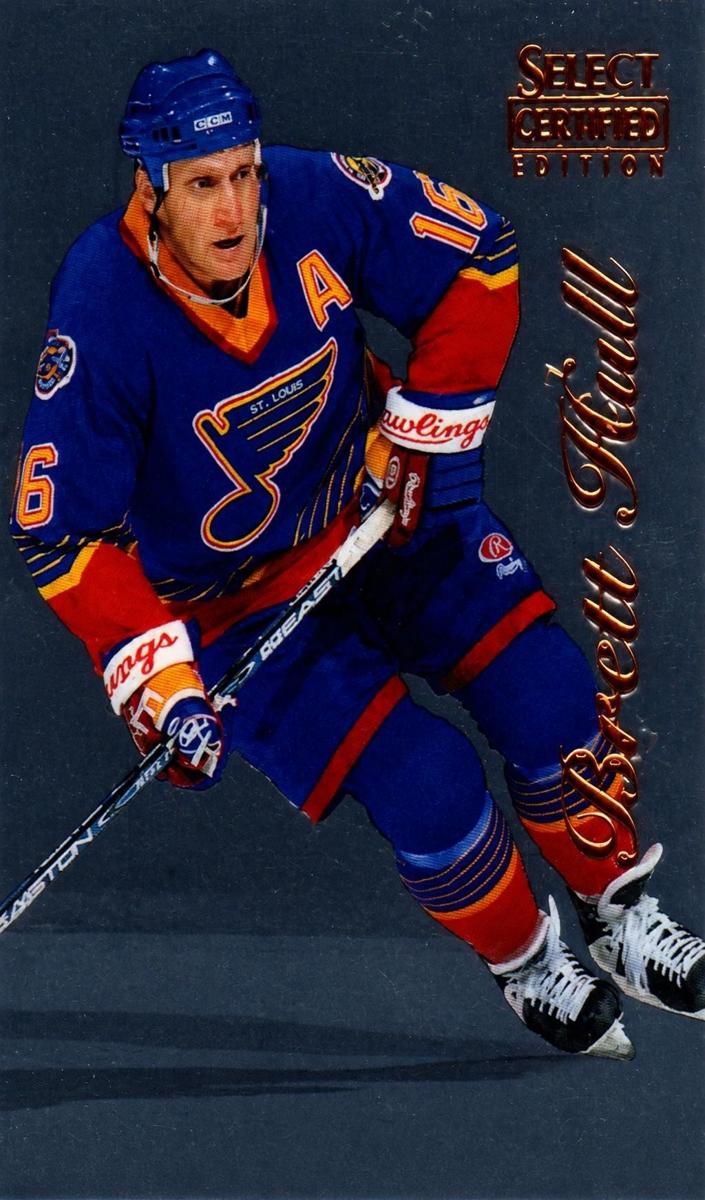 1996 Select Certified Brett Hull #19 card