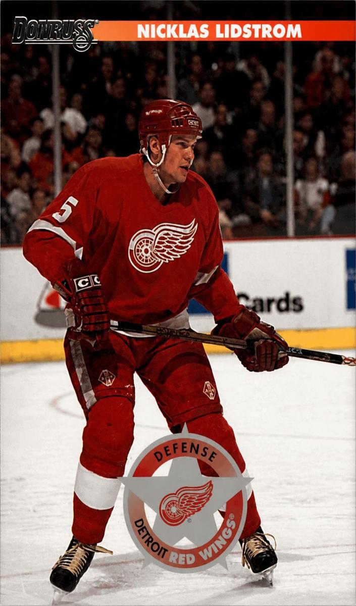 1996 Donruss Nicklas Lidstrom #119 card