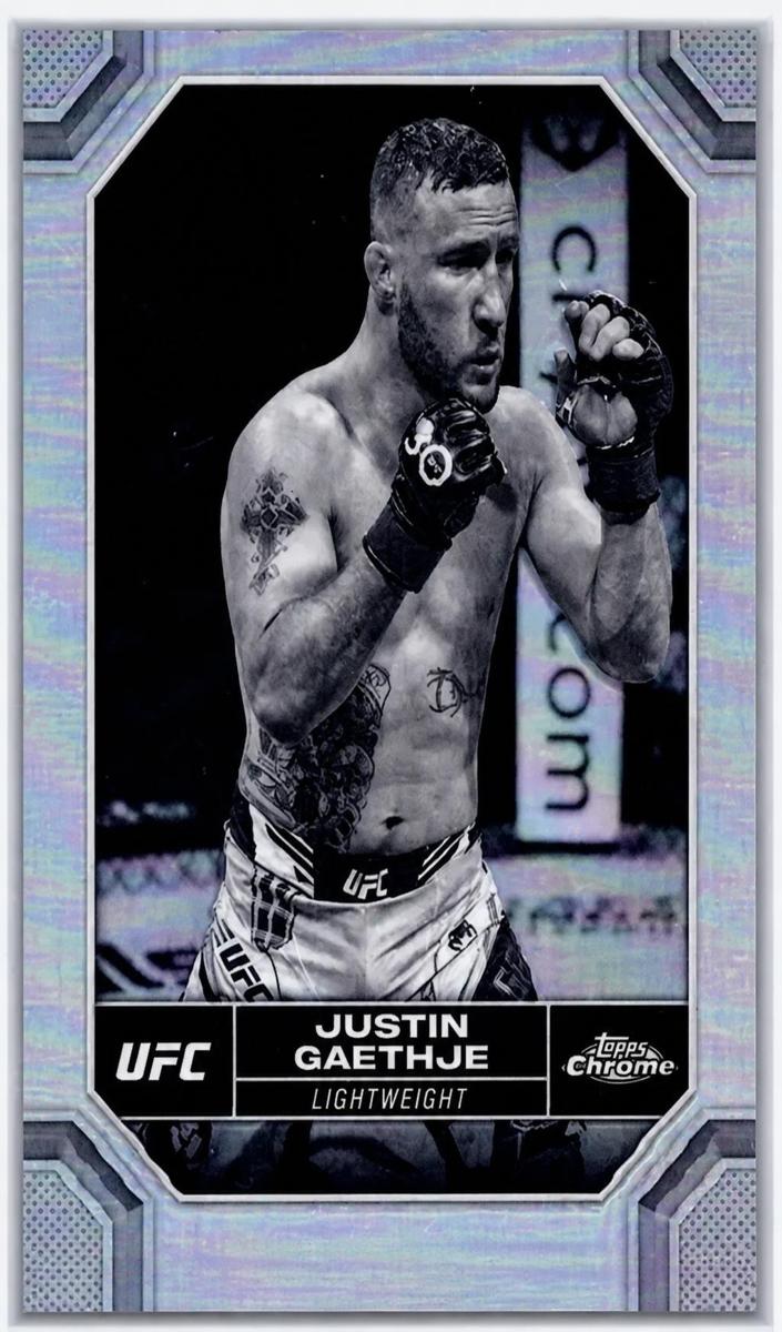 2024 Justin Gaethje [Negative Refractor] #104