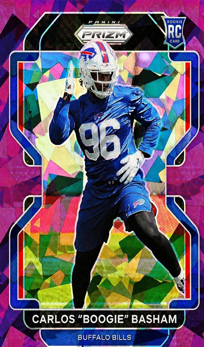 2021 Panini Prizm Carlos "Boogie" Basham #436 card