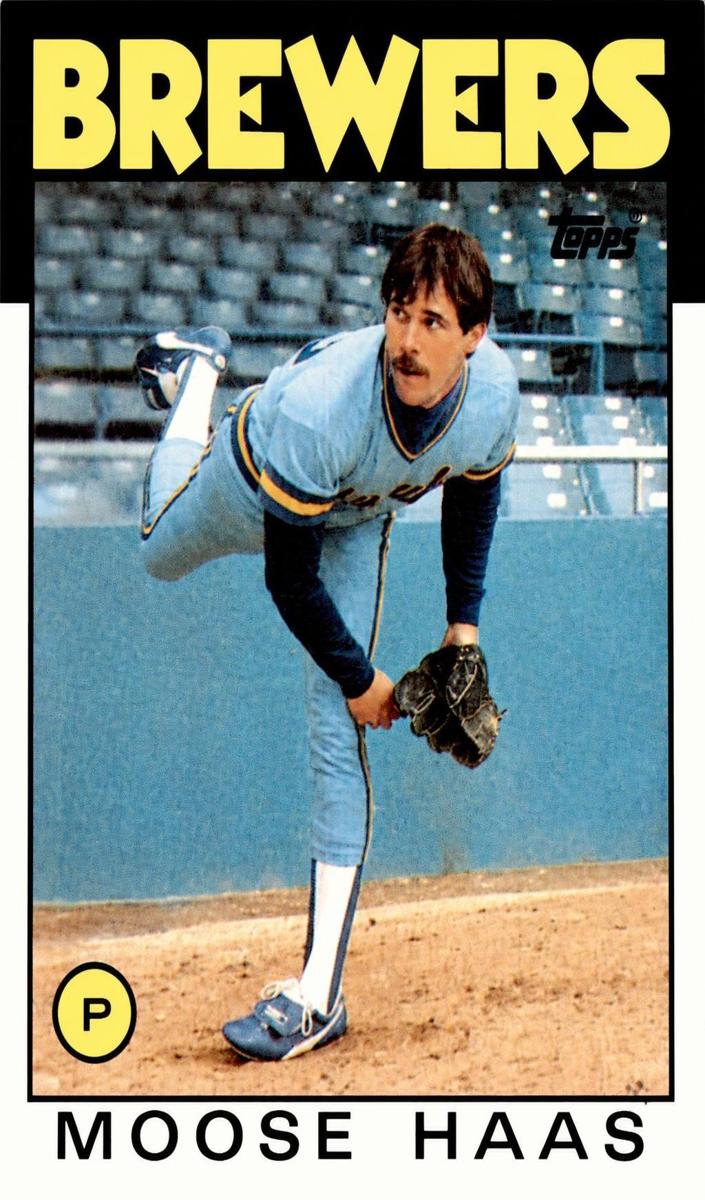 1986 Moose Haas #759