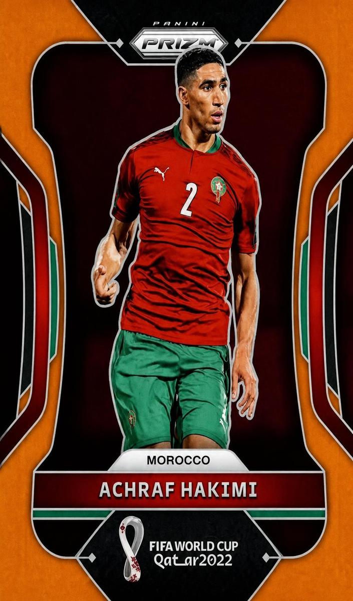 2022 Achraf Hakimi [Prizms Orange] #236