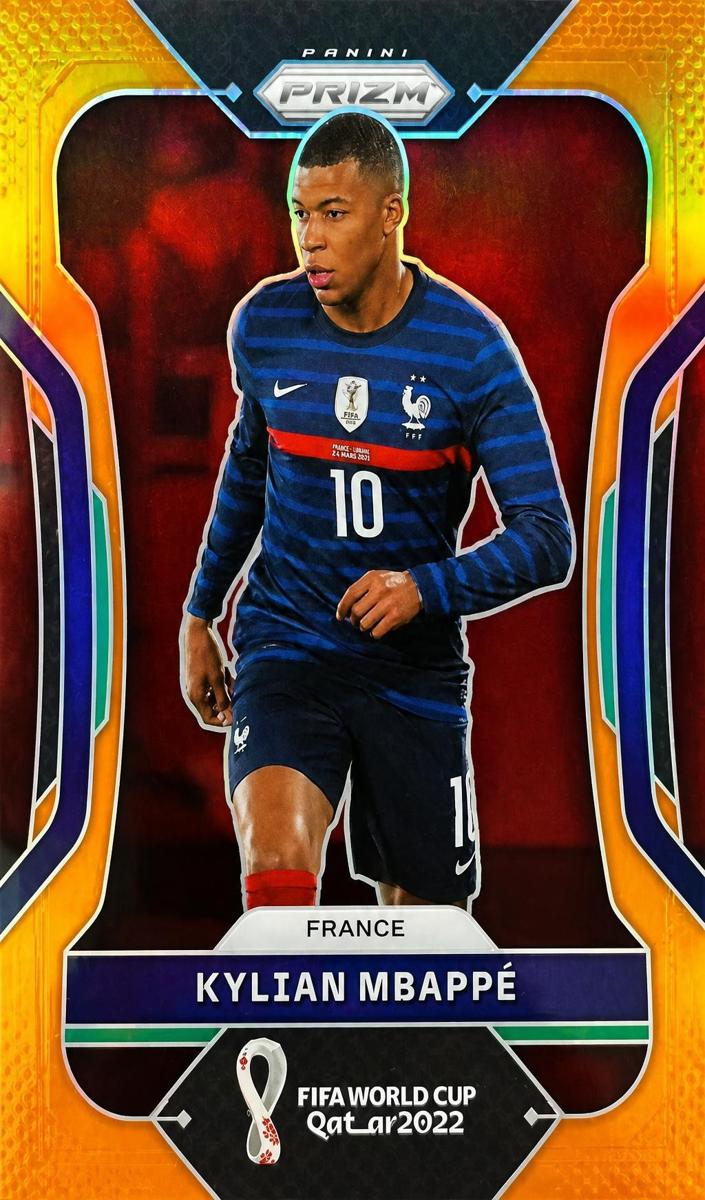 2022 Kylian Mbappe [Prizms Orange] #101