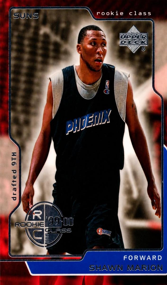 1999 Upper Deck Shawn Marion #164 card