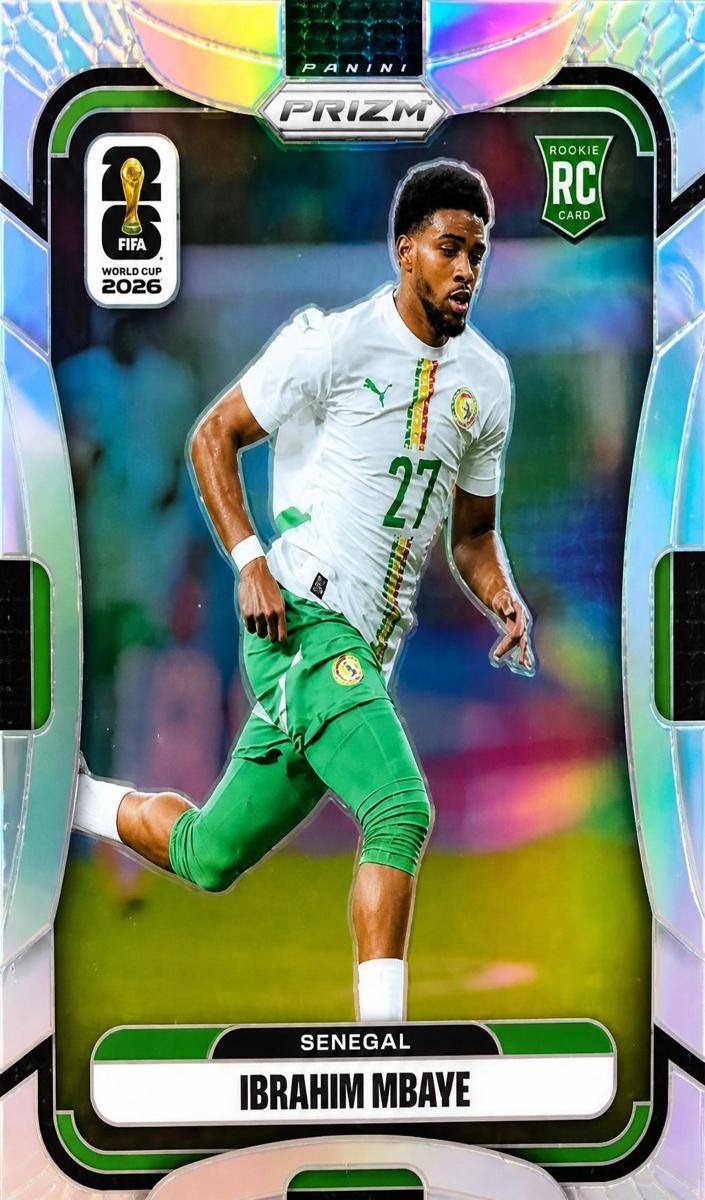 2026 Panini Prizm FIFA World Cup Ibrahim Mbaye [Silver] #405 card