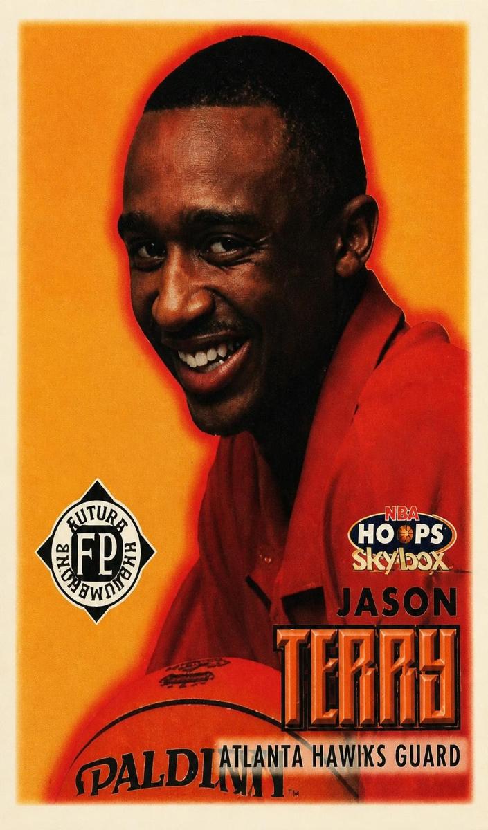 1999 Hoops Jason Terry #175 card