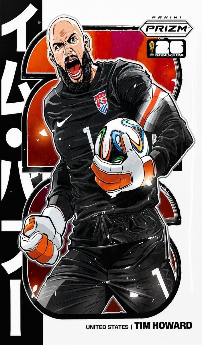 2026 Panini Prizm FIFA World Cup Tim Howard #23 card