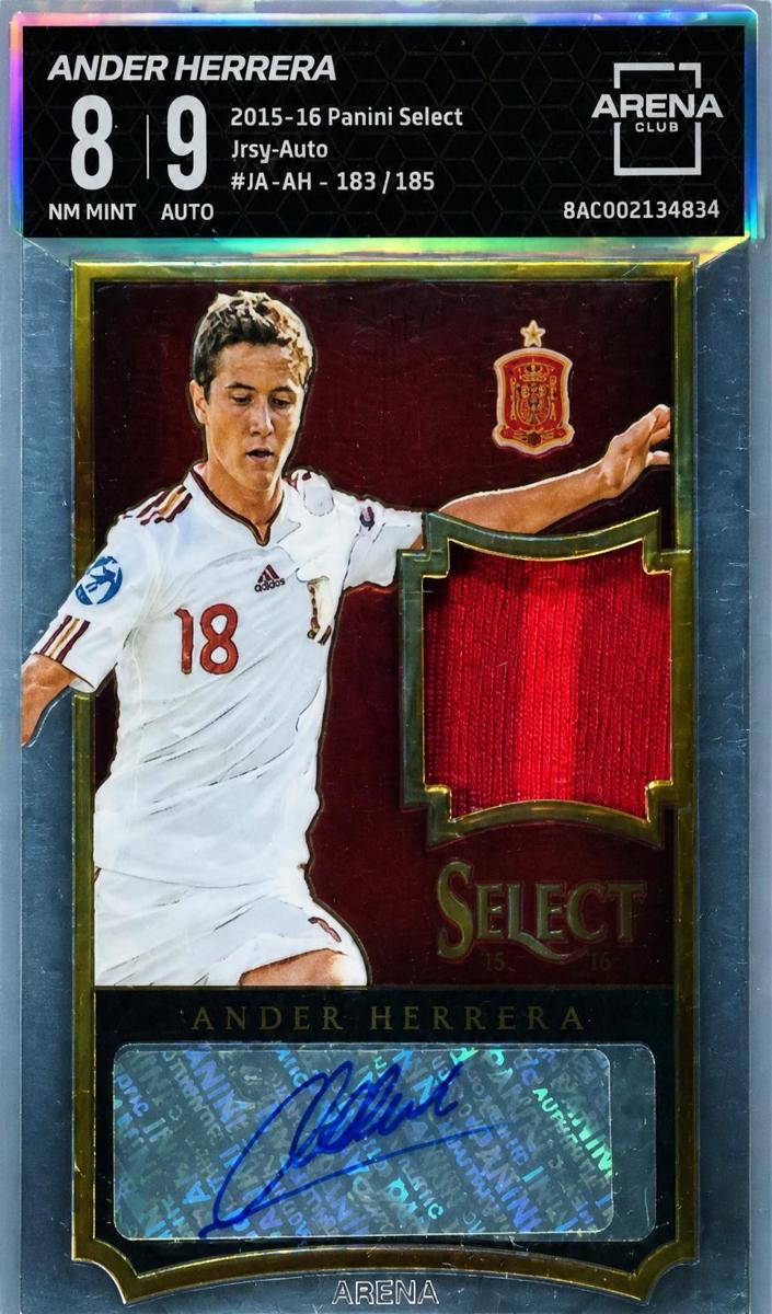 2015 Panini Select Ander Herrera #1 card
