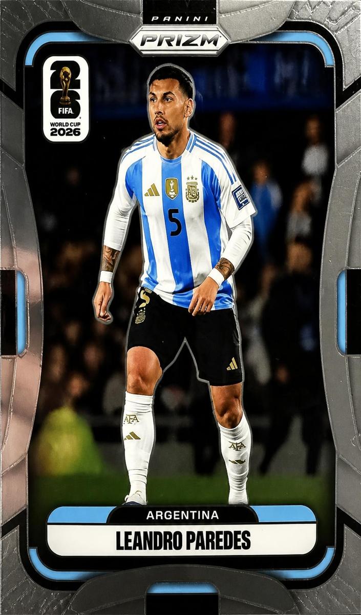 2026 Panini Prizm FIFA World Cup Leandro Paredes #7 card