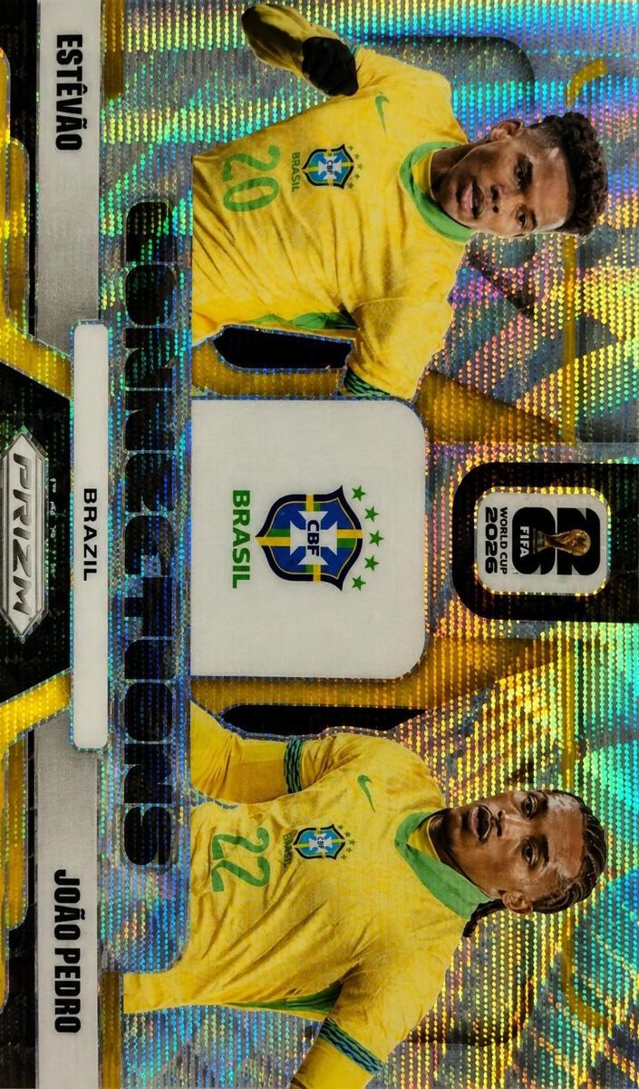 2026 Panini Prizm FIFA World Cup Estevao / Joao Pedro #15 card