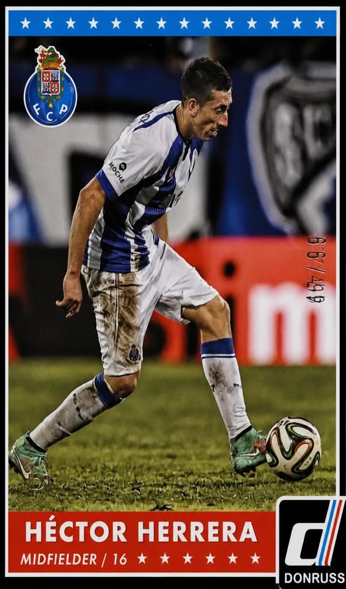 2015 Panini Donruss Hector Herrera #96 card