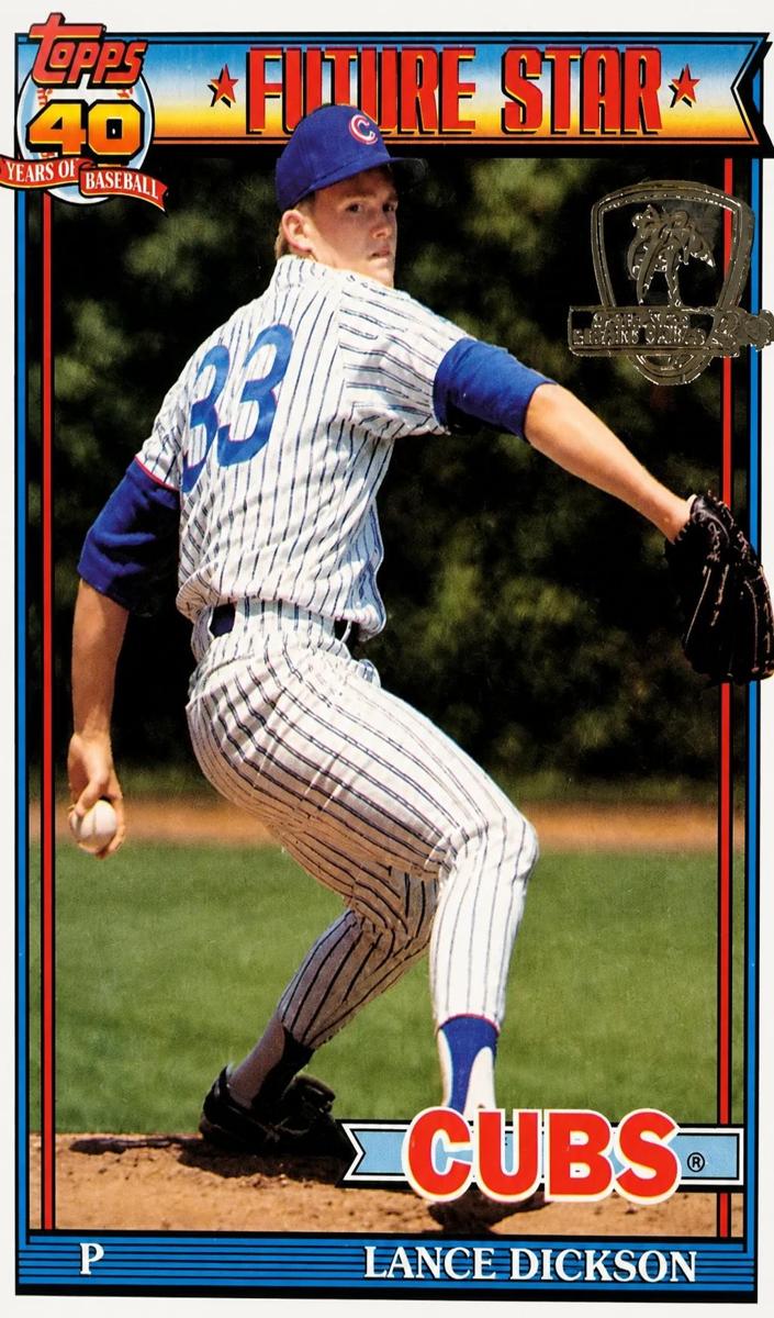 1991 Lance Dickson #114