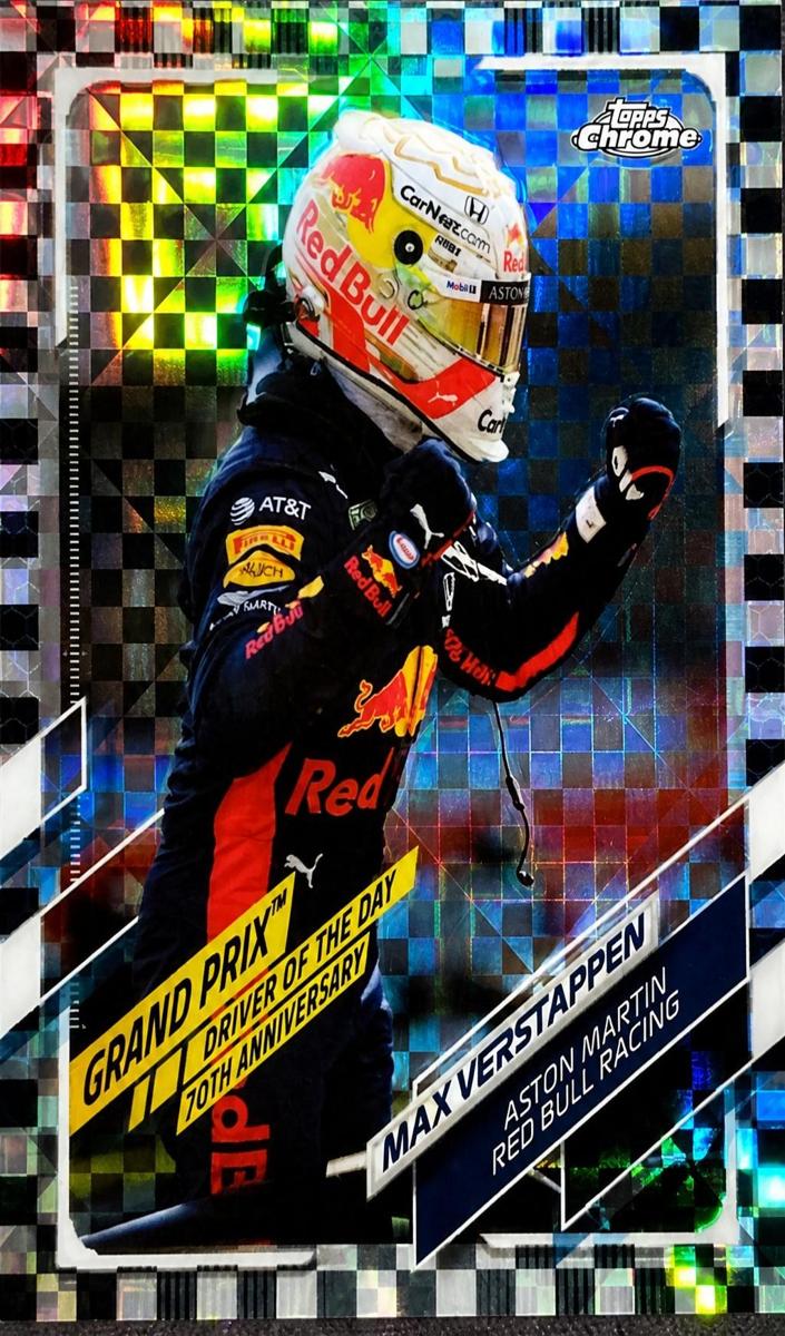 2021 Max Verstappen [Checker Flag Refractor] #167