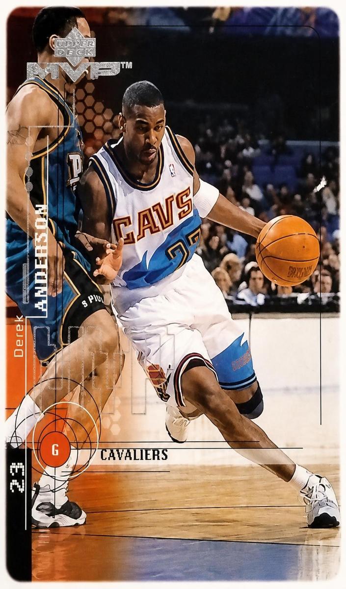 1999 Upper Deck MVP Derek Anderson #26 card