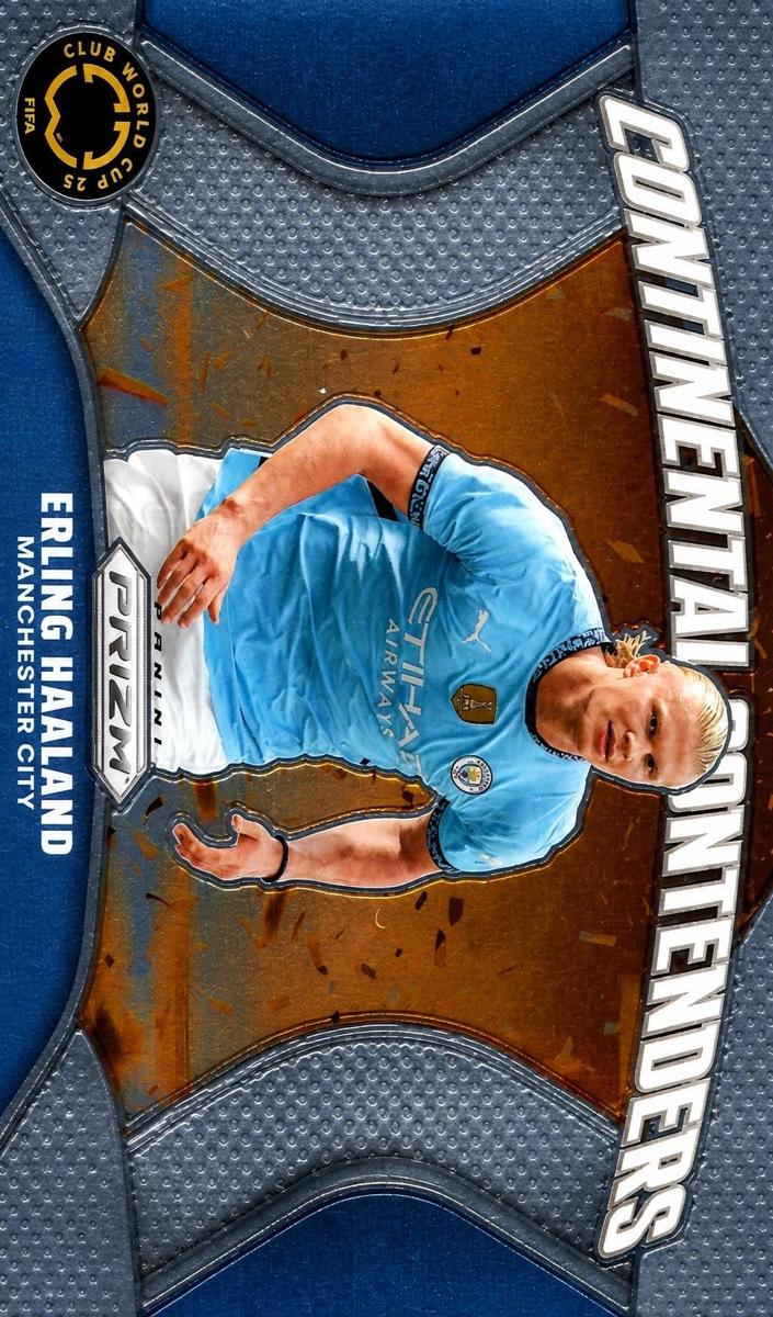 2025 Panini Prizm FIFA Club World Cup Erling Haaland [Gold] #20 card