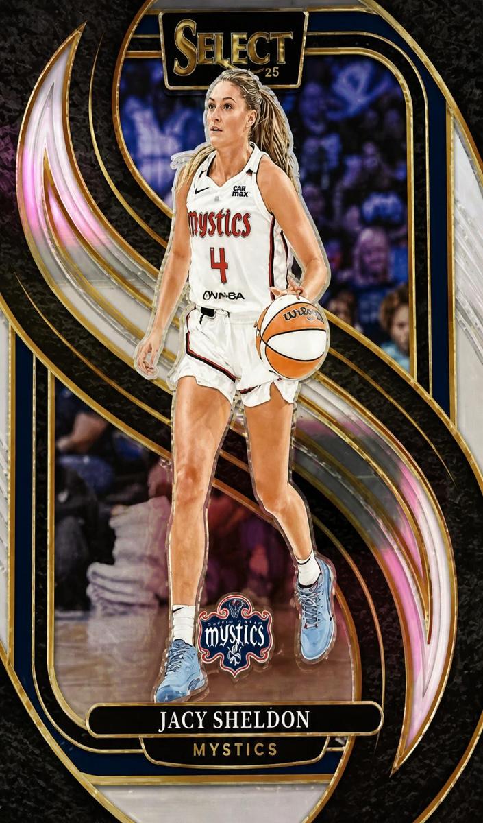 2025 Panini Select WNBA Jacy Sheldon #198 card