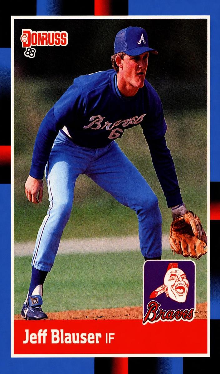 Jeff Blauser 1988 Donruss Baseball