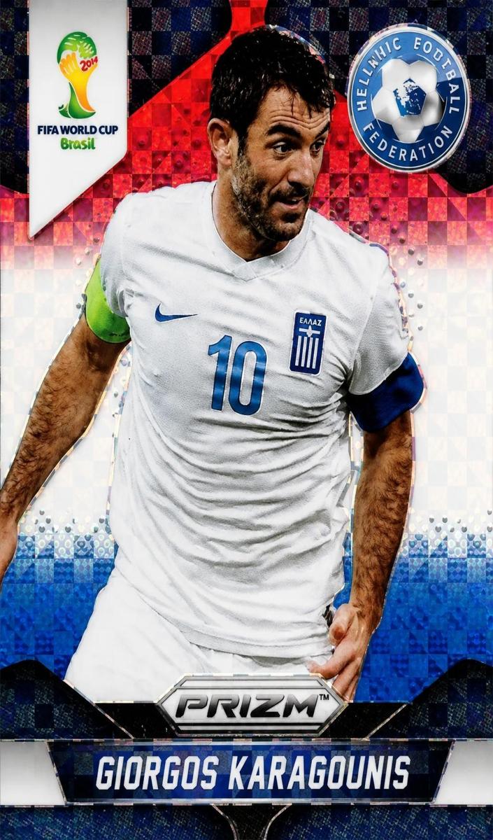 2014 Giorgos Karagounis [Red White and Blue Plaid] #101