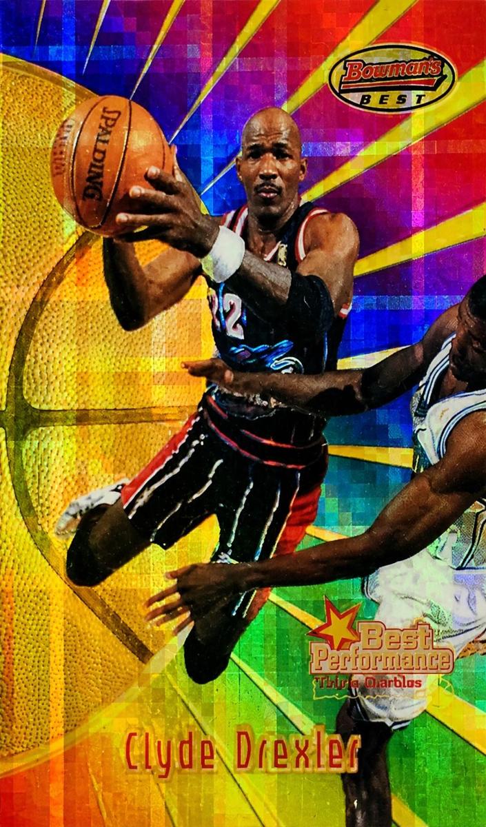 1997 Clyde Drexler [Atomic Refractor] #92