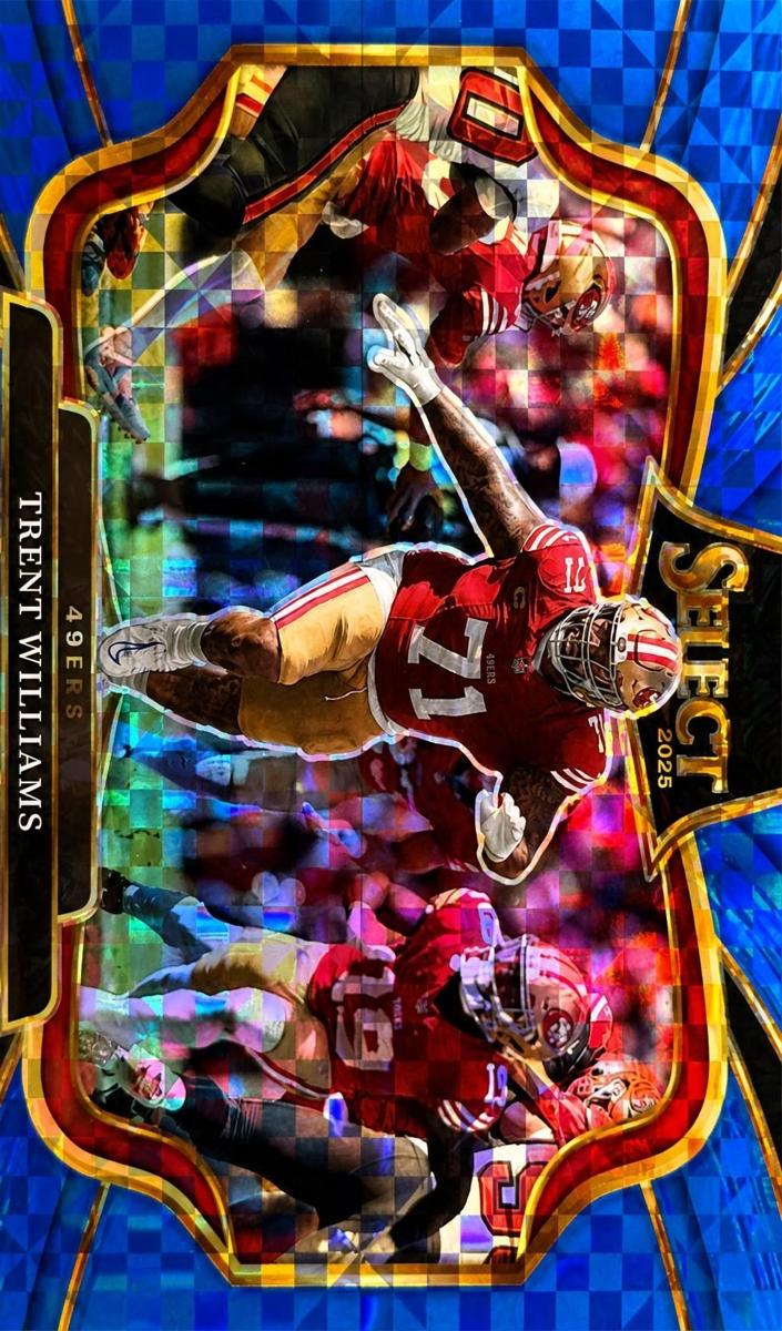 Trent Williams 2025 Select Football card