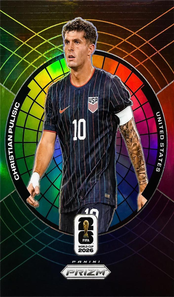 2026 Panini Prizm FIFA World Cup Christian Pulisic #9 card