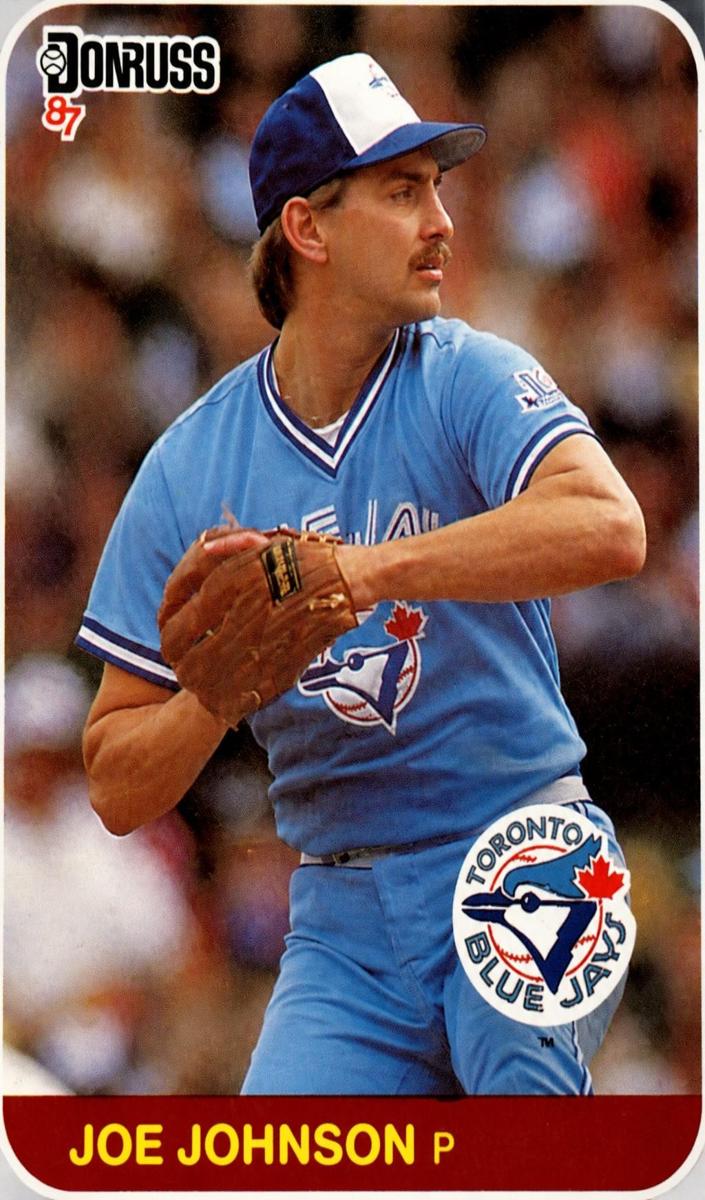 1987 Donruss Joe Johnson #650 card